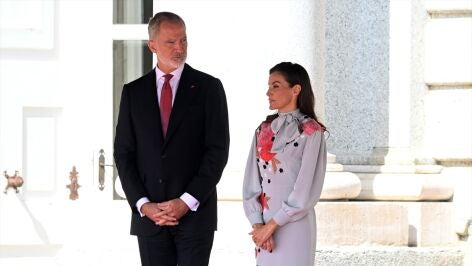 Imagen del Rey Felipe VI y la Reina Letizia
