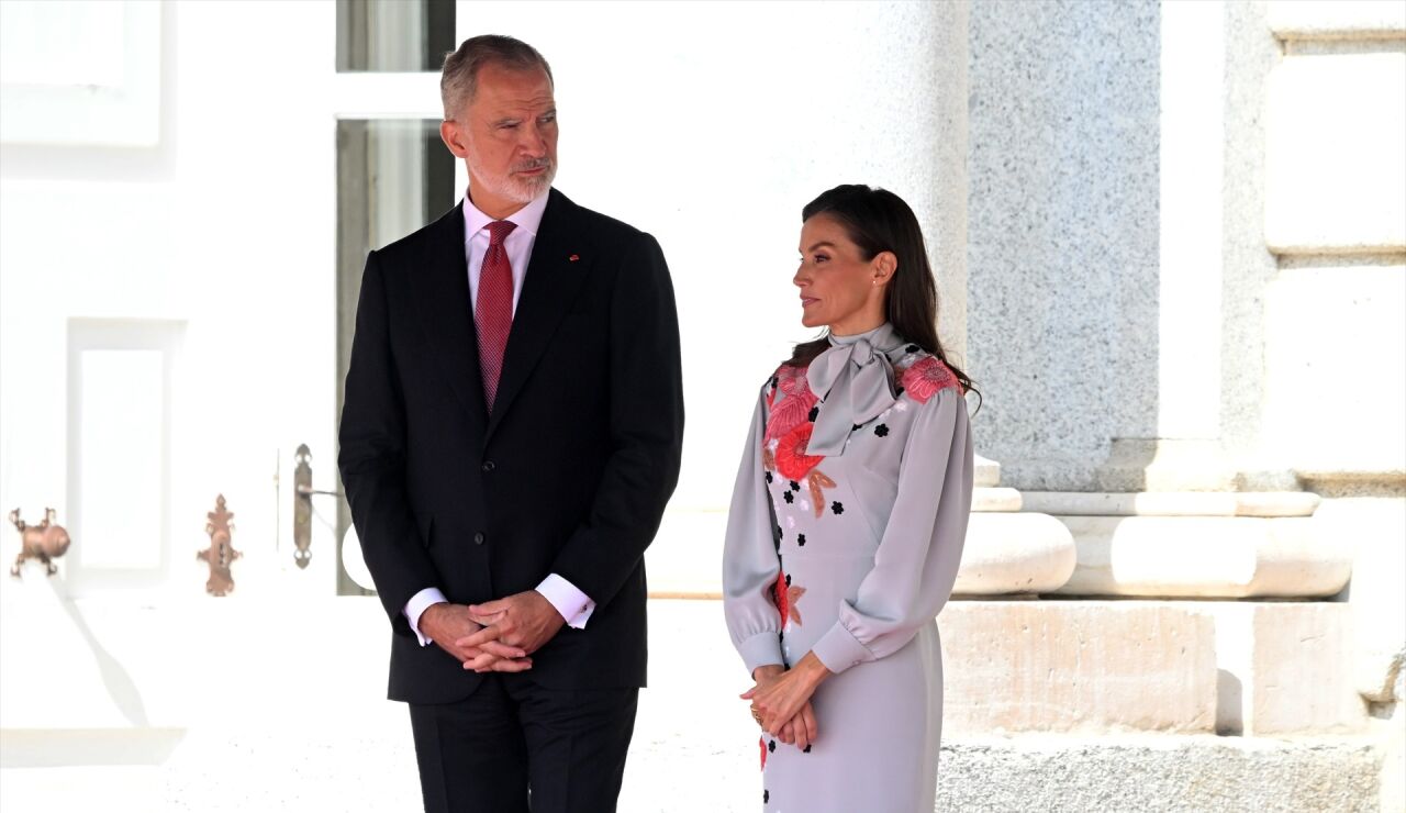Imagen del Rey Felipe VI y la Reina Letizia