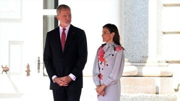 Imagen del Rey Felipe VI y la Reina Letizia