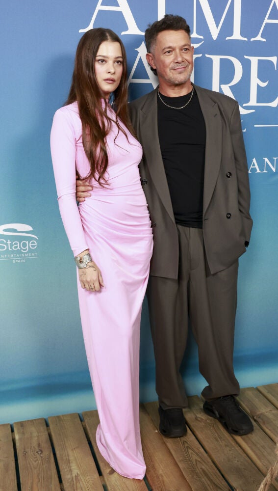Alejandro Sanz y su hija Manuela