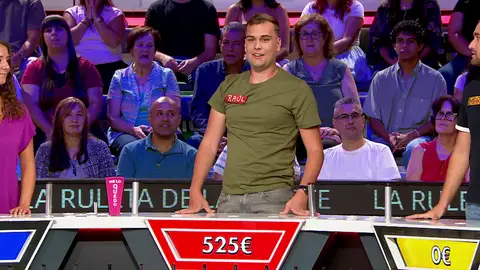 Raúl en La ruleta de la suerte Raúl en La ruleta de la suerte