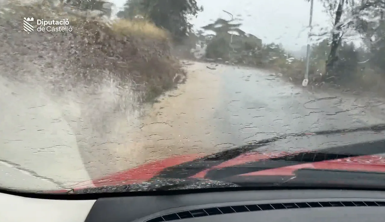 Aviso rojo por tormentas