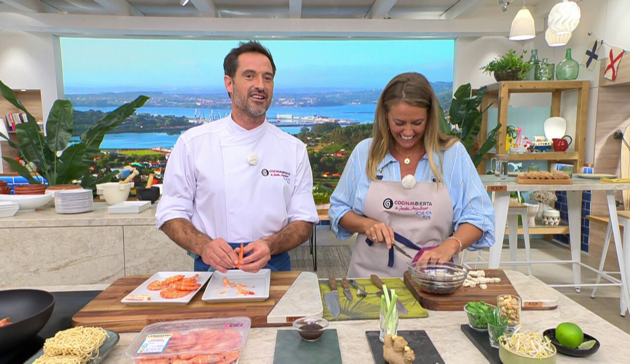 Pepa Romero y Joseba Argui&ntilde;ano