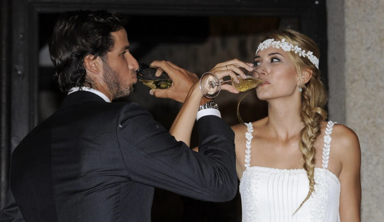 Alba Carrillo y Feliciano López