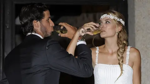 Alba Carrillo y Feliciano López Alba Carrillo y Feliciano López