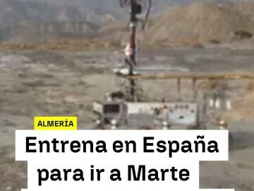 Entrena en Espa&ntilde;a para ir a Marte