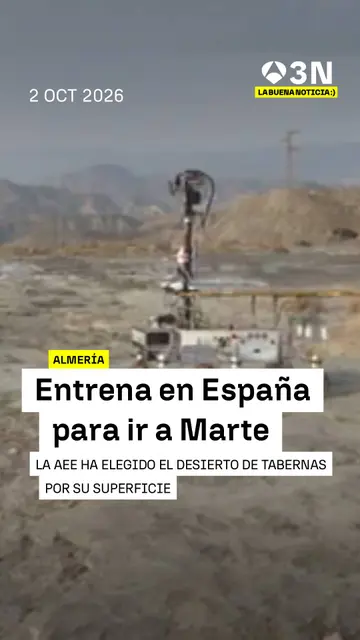 Entrena en España para ir a Marte Entrena en España para ir a Marte
