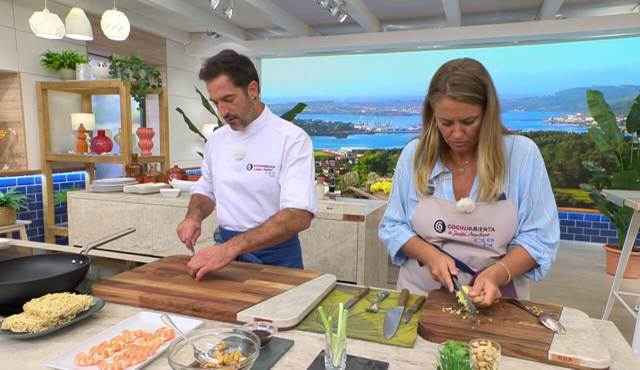 Joseba Argui&ntilde;ano y Pepa Romero