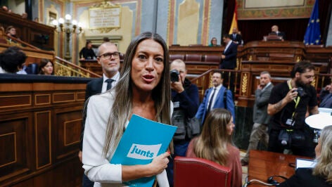 Miriam Nogueras, portavoz de Junts