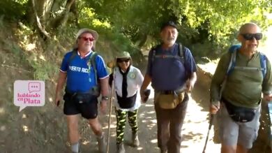 Rufi, la peregrina más veterana del Camino con 98 años: 