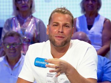 Eduardo Navarrete ejerce de brujo con Mois&eacute;s en su regreso a Pasapalabra
