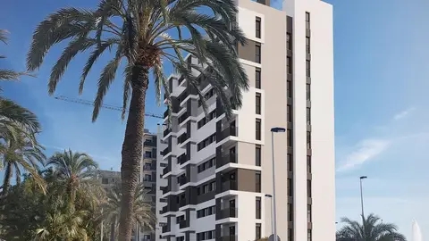 Alicante.- Elche saca a licitación la construcción del nuevo edificio de 45 viviendas de San Antón Recreación del nuevo edificio de 45 viviendas de San AntónREMITIDA / HANDOUT por AYUNTAMIENTO DE ELCHEFotografía remitida a medios de comunicación exclusivamente para ilustrar la noticia a la que hace referencia la imagen, y citando la procedencia de la imagen en la firma30/09/2026