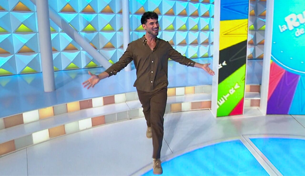 Brian P&eacute;rez en La ruleta de la suerte