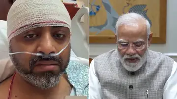 Smit Machchhar charla con Narendra Modi Smit Machchhar charla con Narendra Modi