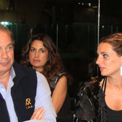 Bertín Osborne, con su hija Alejandra en un evento en 2014