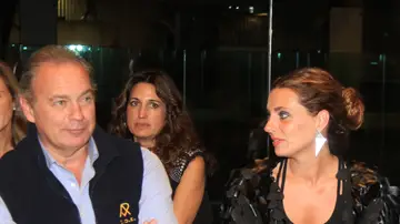 Bertín Osborne, con su hija Alejandra en un evento en 2014 Bertín Osborne, con su hija Alejandra en un evento en 2014
