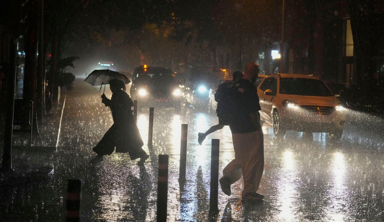Lluvias en Barcelona