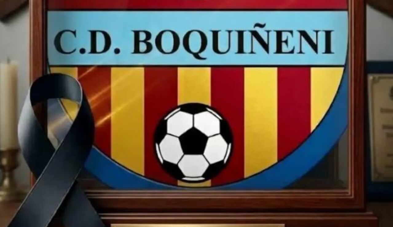 Homenaje a Daniel Solsona, jugador del CD Boqui&ntilde;eni