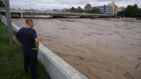 Tramo final del r&iacute;o Bes&ograve;s