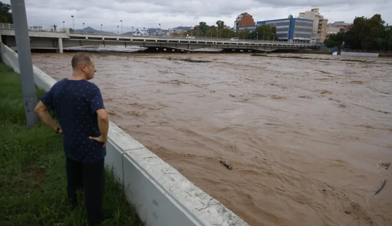 Tramo final del río Besòs