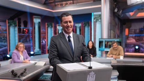 El doble de acci&oacute;n de Pedro S&aacute;nchez vuelve a El Hormiguero: &ldquo;Es un momento muy importante&rdquo;