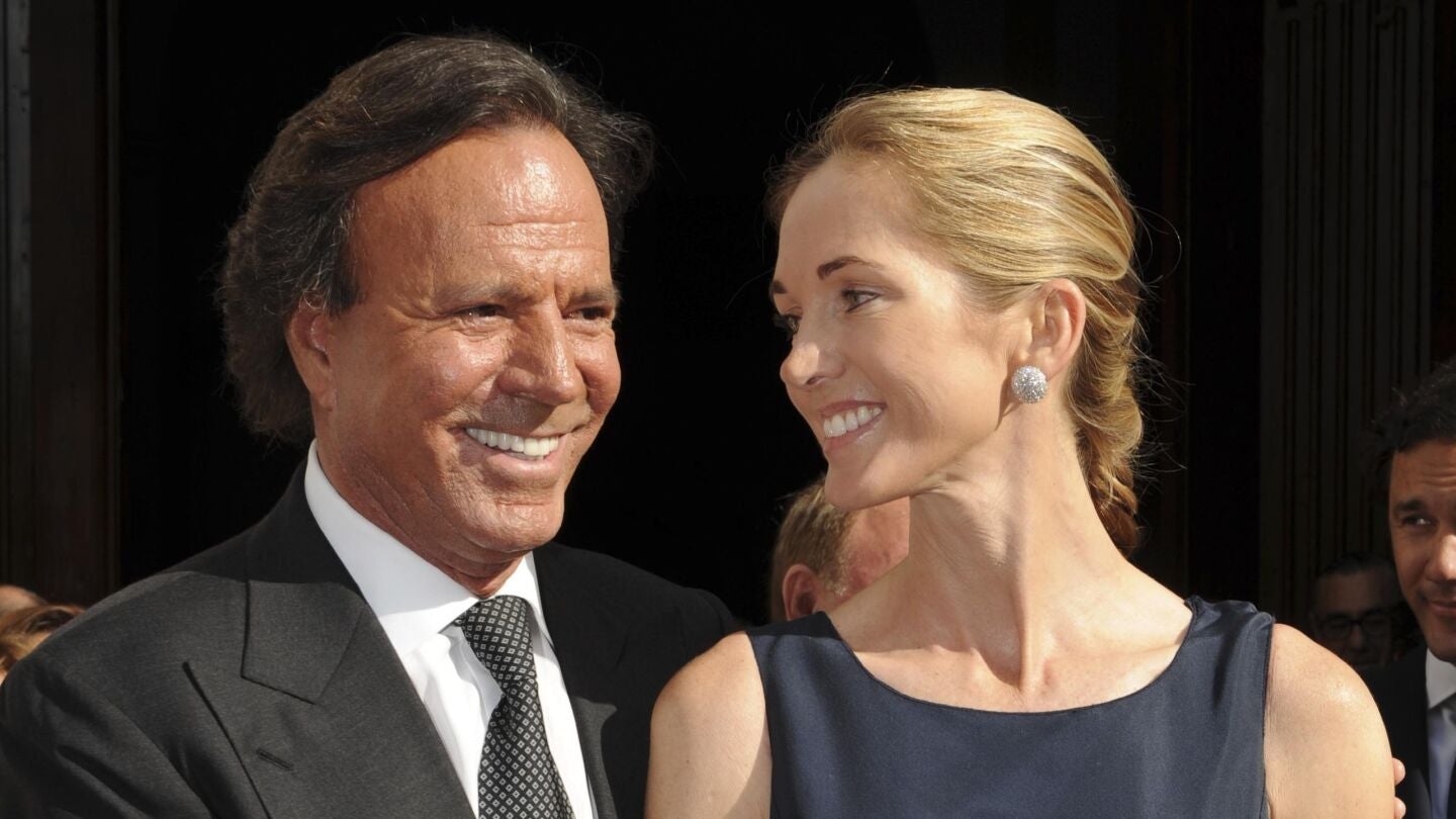 Miranda Rijnsburger y Julio Iglesias