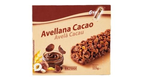 Barritas avellana cacao