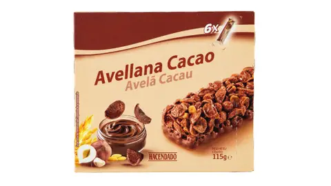 Barritas avellana cacao Barritas avellana cacao