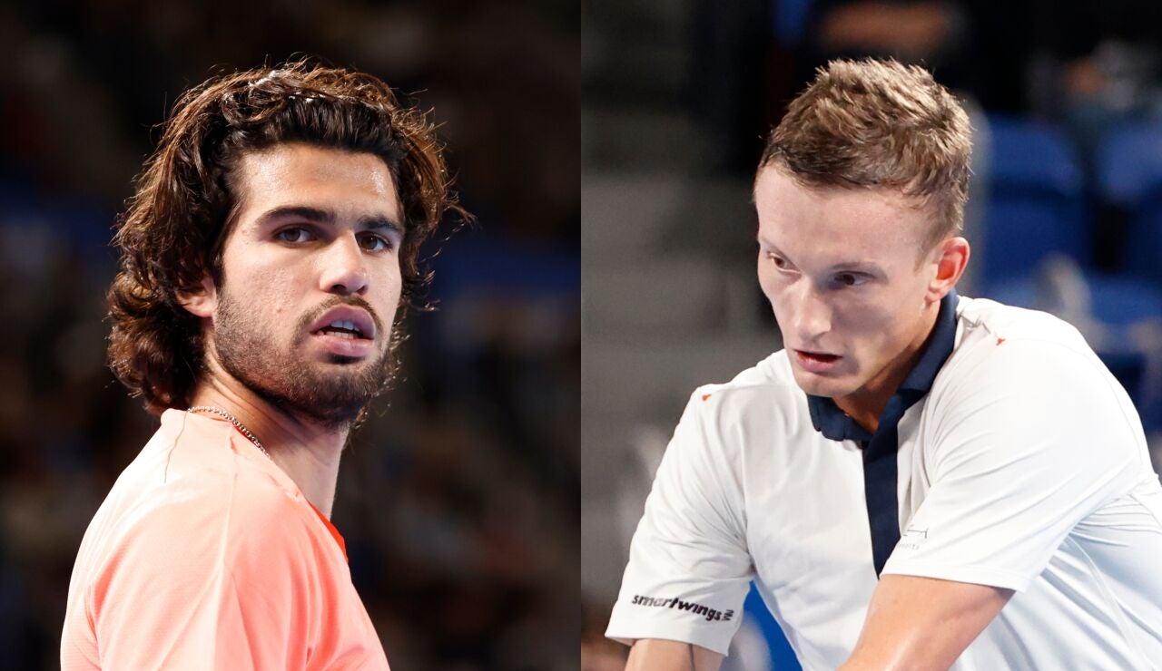 Carlos Alcaraz y Jiri Lehecka, finalistas del ATP 500 de Tokio