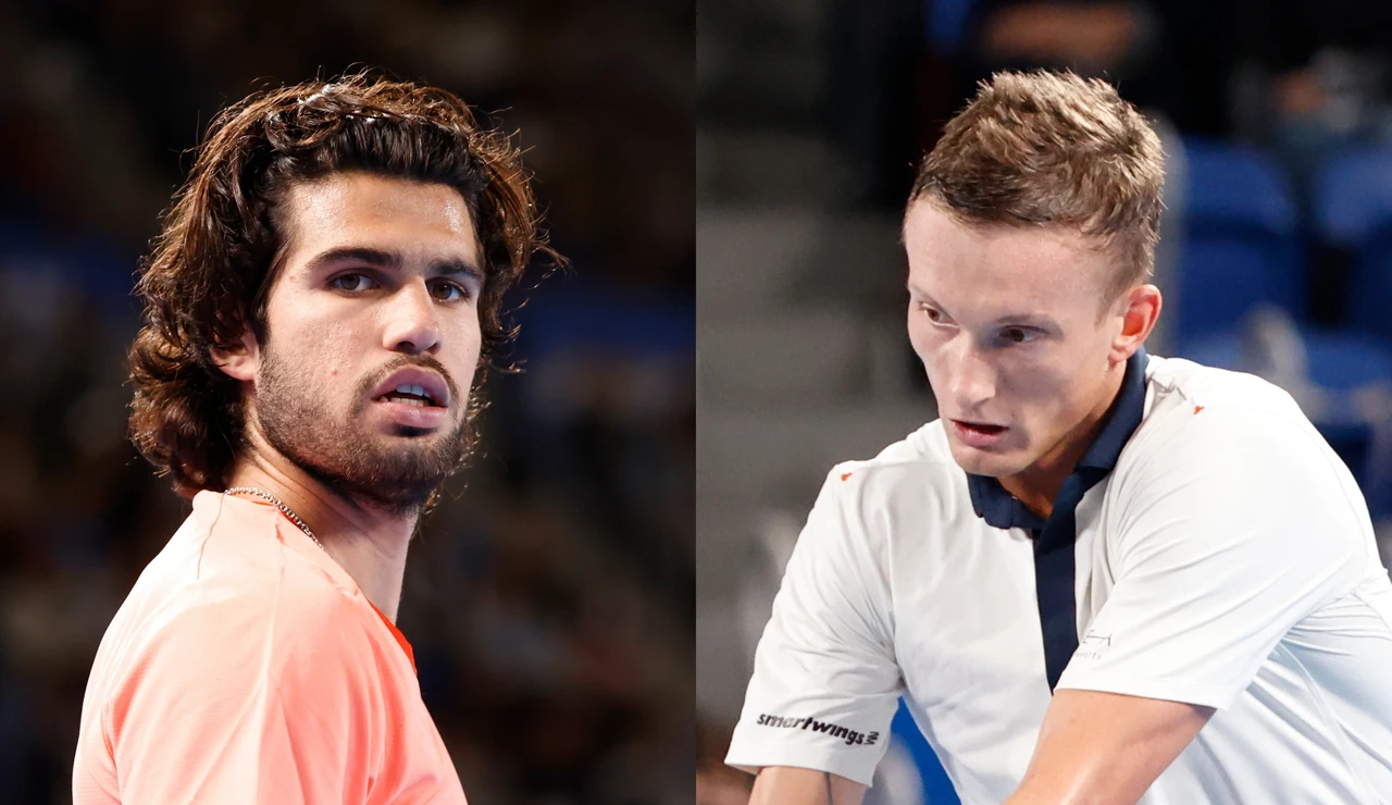 Carlos Alcaraz y Jiri Lehecka, finalistas del ATP 500 de Tokio
