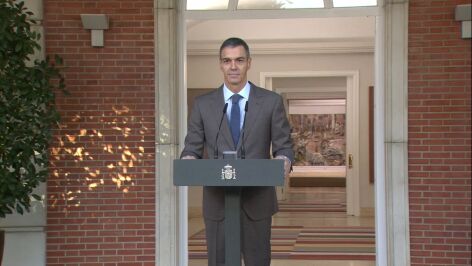 VIDEO: As&iacute; ha sido el anuncio de Pedro S&aacute;nchez de la disoluci&oacute;n de las Cortes y la convocatoria de elecciones generales para el 29 de noviembre: "Ha llegado el momento de que los espa&ntilde;oles y espa&ntilde;olas decid&aacute;is"