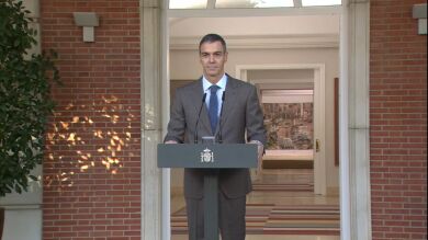 VÍDEO | Así ha sido el anuncio de Pedro Sánchez en el que ha covocado elecciones generales: 