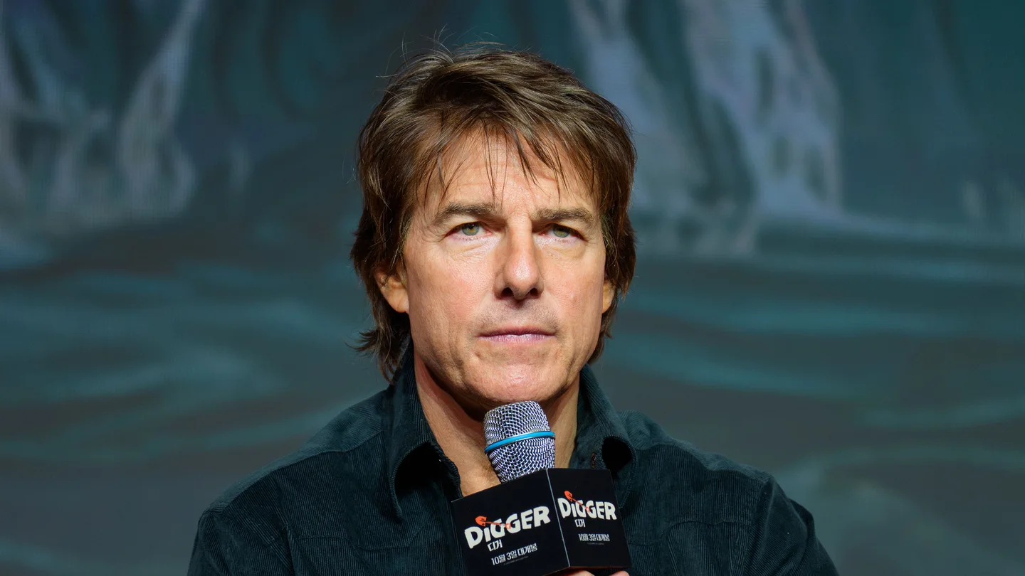 Tom Cruise promocionando Digger Tom Cruise promocionando Digger