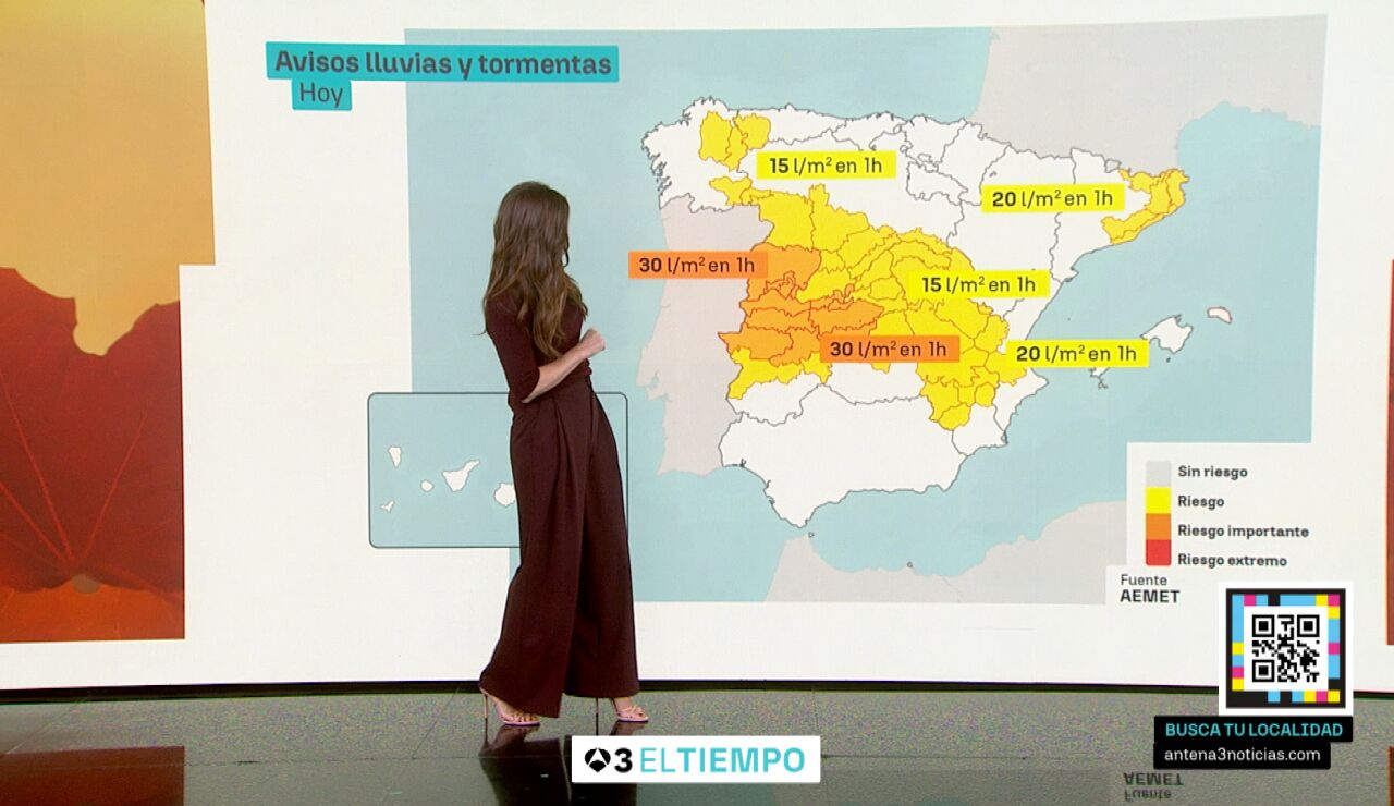 La previsi&oacute;n del tiempo de Mercedes Mart&iacute;n