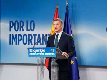 Feij&oacute;o comparece tras el anuncio de elecciones generales