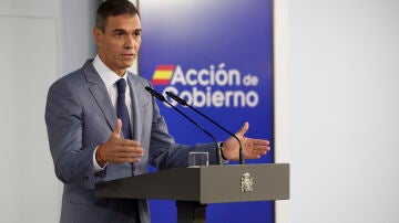El presidente del Gobierno, Pedro S&aacute;nchez, comparece en rueda de prensa tras la reuni&oacute;n del Consejo de Ministros