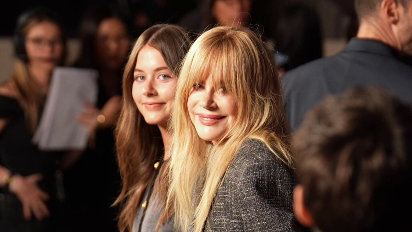 Nicole Kidman con su hija Faith Urban en el desfile de Chanel de la Semana de la Moda de Par&iacute;s