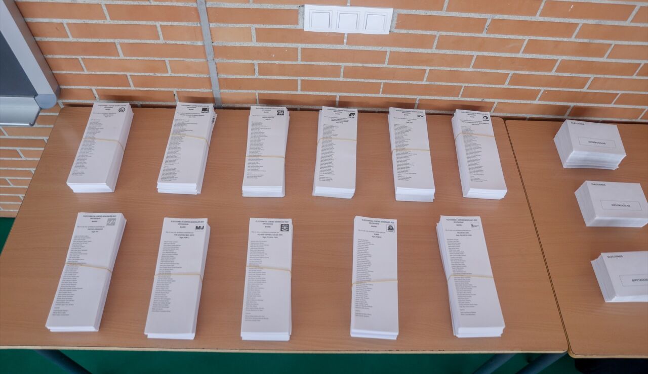 Papeletas electorales