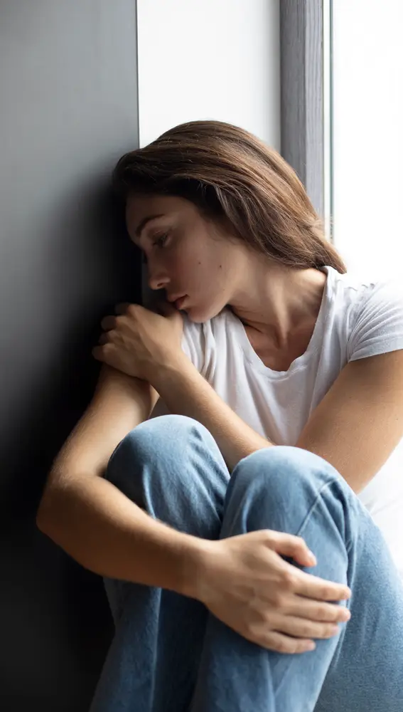 Mujer triste Mujer triste