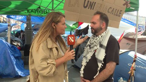 Manifestante Sol