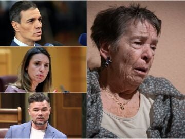 Pedro S&aacute;nchez, Irene Montero, Gabriel Rufi&aacute;n y Maricarmen