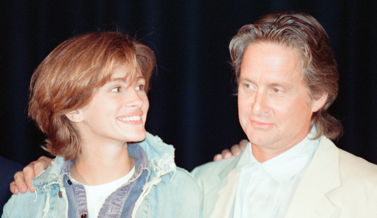 Julia Roberts y Michael Douglas