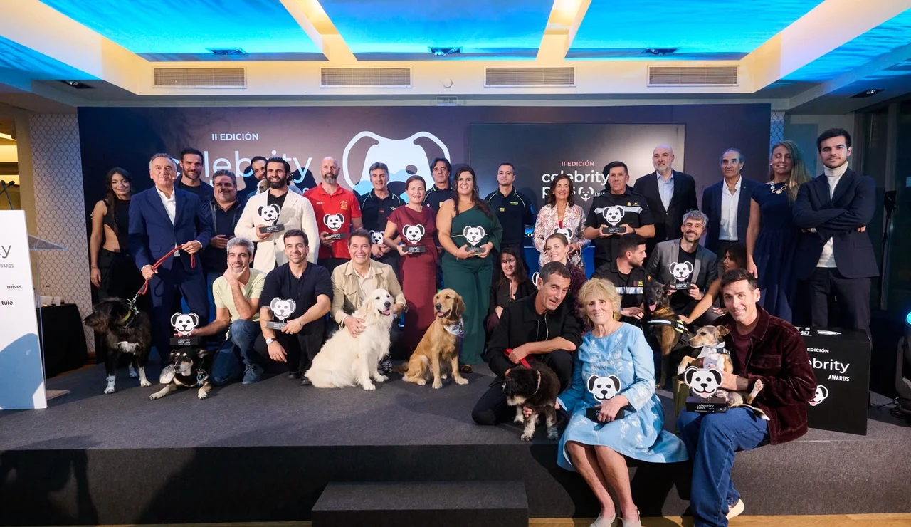 Los premiados de la II edición de Celebrity Pets Award