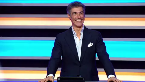 Jorge Fernández en La ruleta de la suerte noche Jorge Fernández en La ruleta de la suerte noche