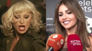 Mónica Cruz habla del debut del hijo de Penélope Cruz en La bola negra Mónica Cruz habla del debut del hijo de Penélope Cruz en La bola negra