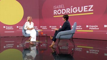 La ministra de vivienda, Isabel Rodr&iacute;guez, en "Espejo p&uacute;blico"