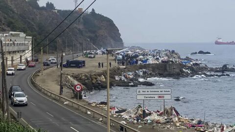 Imagen de archivo de la playa del Trampol&iacute;n