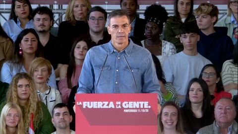 Pedro S&aacute;nchez llama a movilizarse el 29-N: "Espa&ntilde;a necesita cuatro a&ntilde;os m&aacute;s de avance y menos insultos de la derecha"