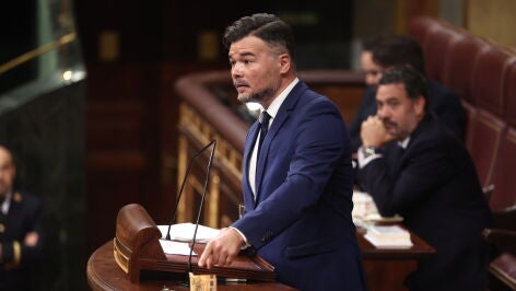 El portavoz de ERC en el Congreso, Gabriel Rufi&aacute;n