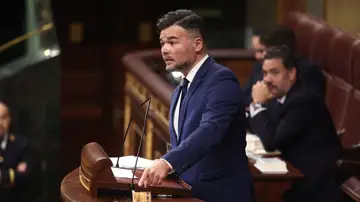 El portavoz de ERC en el Congreso, Gabriel Rufián El portavoz de ERC en el Congreso, Gabriel Rufián